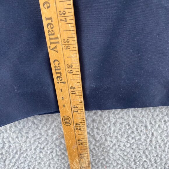 Betsey Johnson Dress Womens 4 Navy Multi Floral Sheath Scuba Career Cap Sleeve - Picture 11 of 12